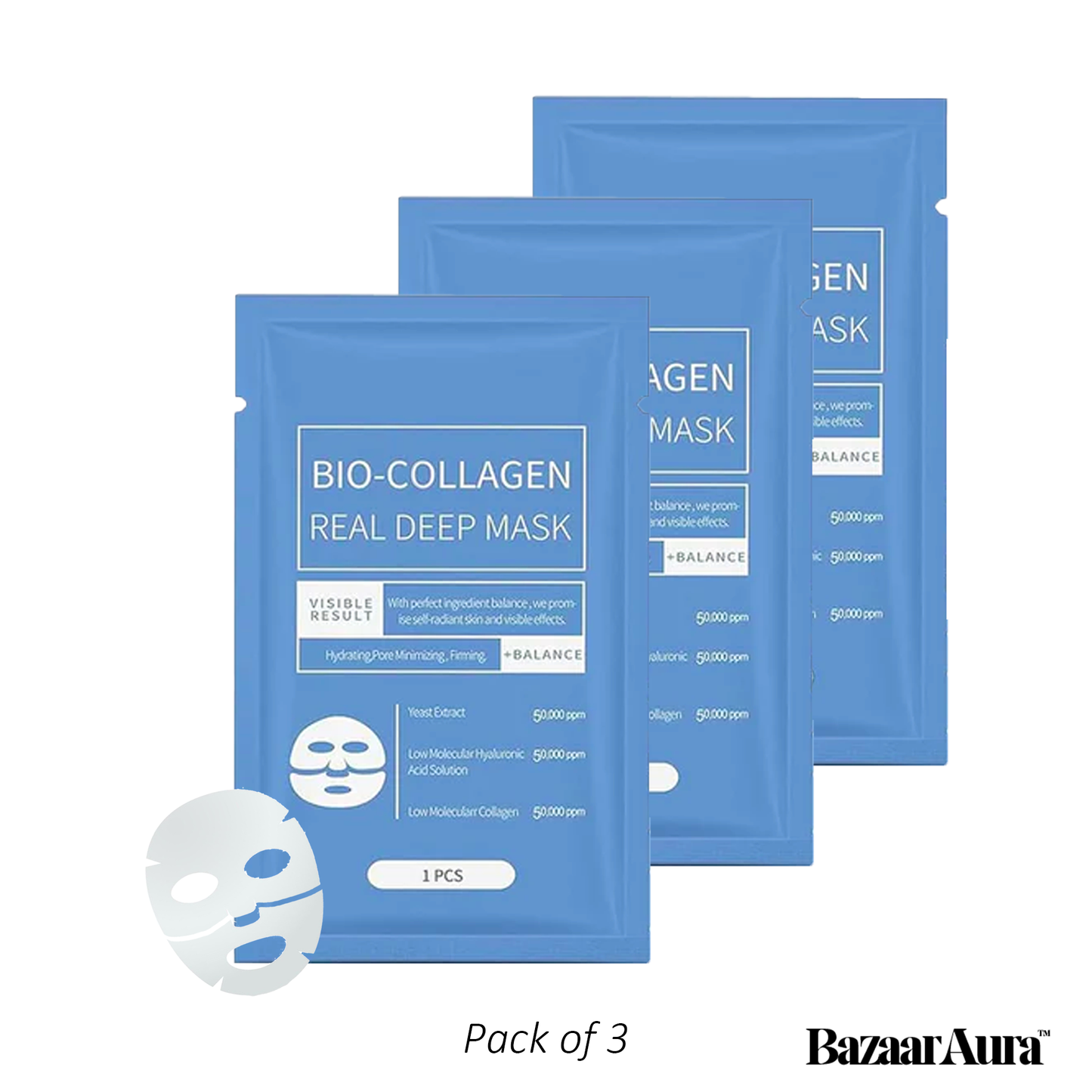 BazaarAura™️ Bio Collagen Mask