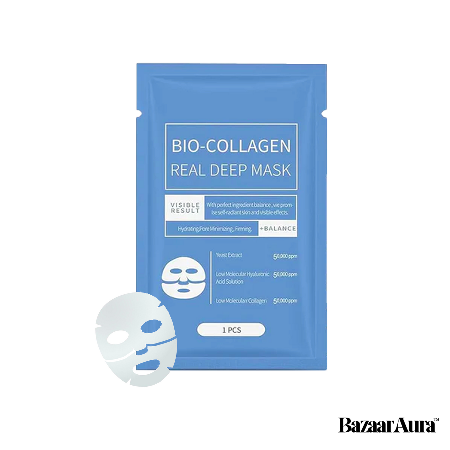 BazaarAura™️ Bio Collagen Mask